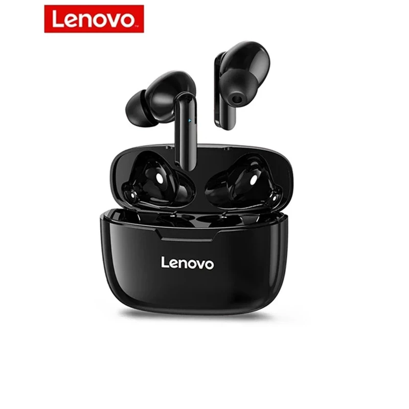 

Lenovo Wireless Earphone XT90 TWS Bluetooth 5.0 Sports Headphone Touch Button IPX5 Waterproof Earplugs with 300mAh Charging Box