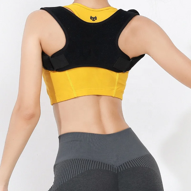 

Wholesale Adjustable shoulder posture corrector back brace in back support