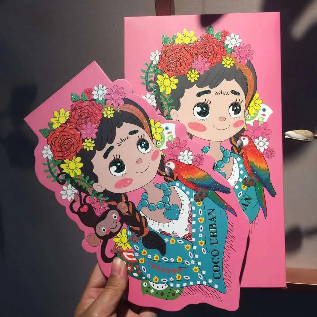 

42 colours eyeshadow pallet private label for mexico girl Pearl matte colours