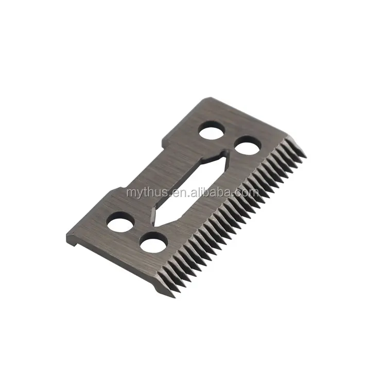 2Pcs Hair Replacement Ceramic Blades Cutter Metal Bottom For Wahl Shear Clipper 
