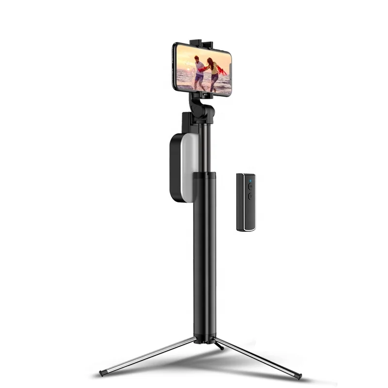 

Adjustable Rotatable Phone Holder Extendable Foldable Selfie Stick for Phone Built in Wireless Remote Control for Travel Hiking