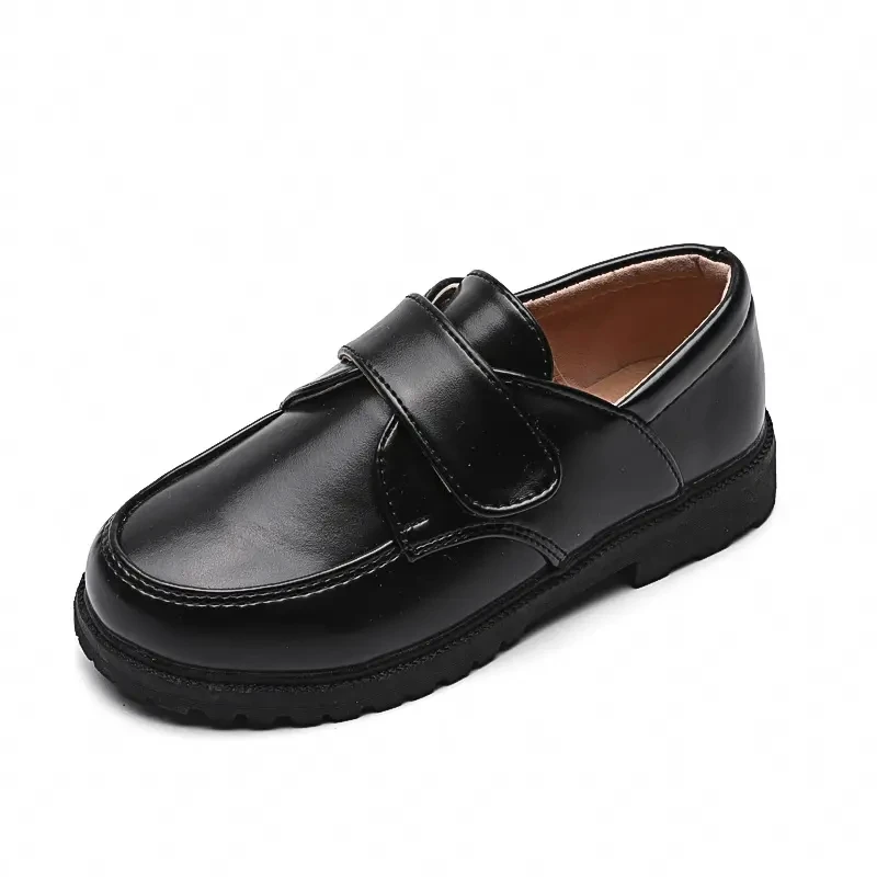 

Kids Black Sneaker School Dress Shoes