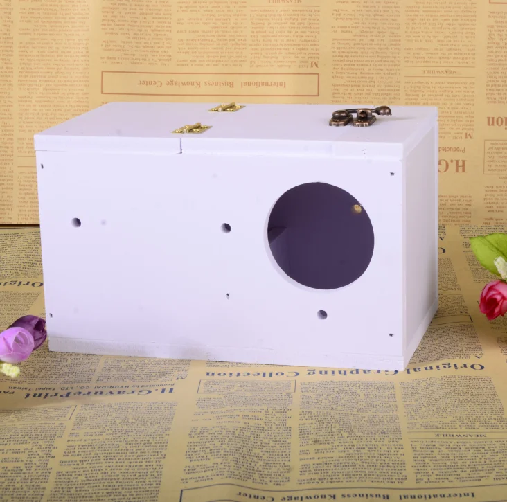 

Parrot Breeding Box Bird Nest Parrot Warming Supplies