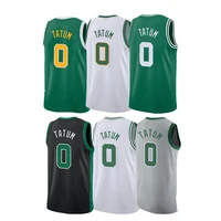 

Embroidered #0 Men's Jayson Tatum Basketball Jersey