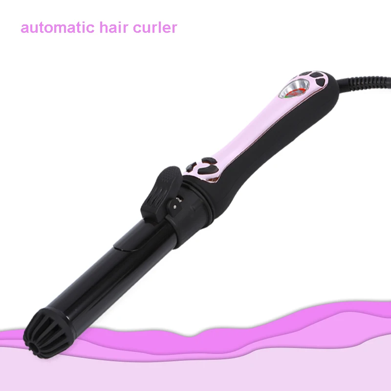 

professional magic auto ceramic coated automatic hair curler, Pink