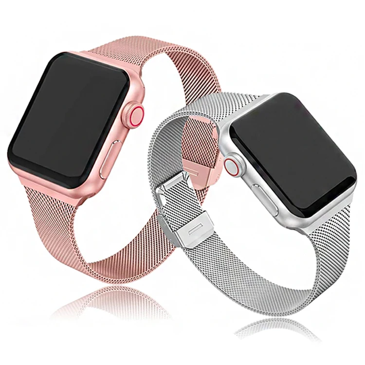 

Belden Strap For Apple Watch Band 44mm 40mm Iwatch Band 42mm 38mm Milanese Loop Watch 4 3 2 Stainless Steel Bracelet Watch Band