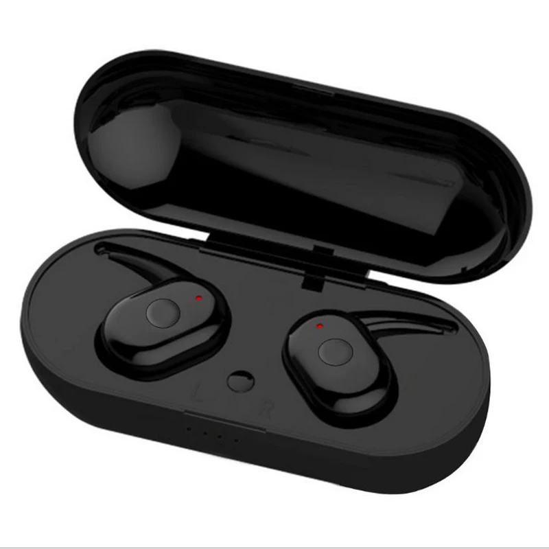Hand Free Ear piece ture wireless Earbuds Sport running Headphone TWS Wireless Bluetooth v5.0 Earphones