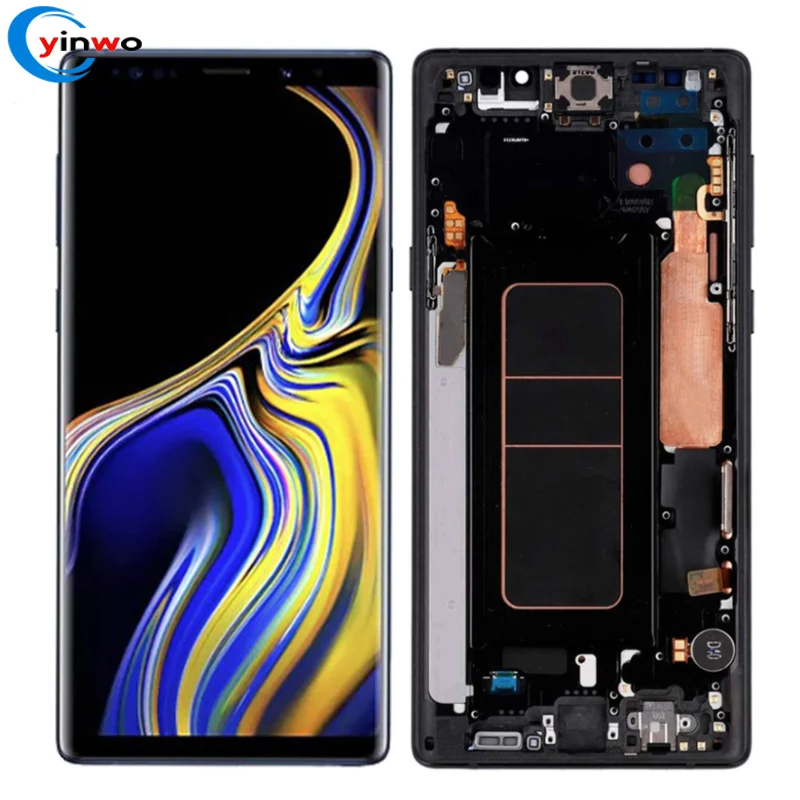

Original /Oled With frame For Samsung Galaxy Note 9 Lcd Display Touch Screen