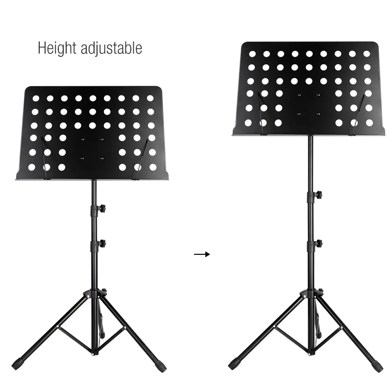 MUS092 Yinyu DDP RTS 1.4M Foldable & Lightweight Music Stand Portable Adjustable Sheet Holder for Musicians Students