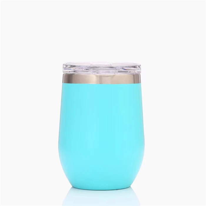 

The Best Easy To Carry 12oz 304 Stainless Steel Egg Shaped Tumbler With Handle