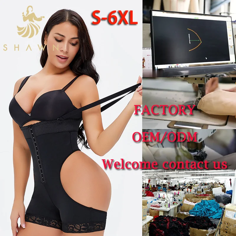 

Wholesale Custom Adjustable High Waist Plus Size Tummy Control Slimming Shapewear For Women Full Body Shapers
