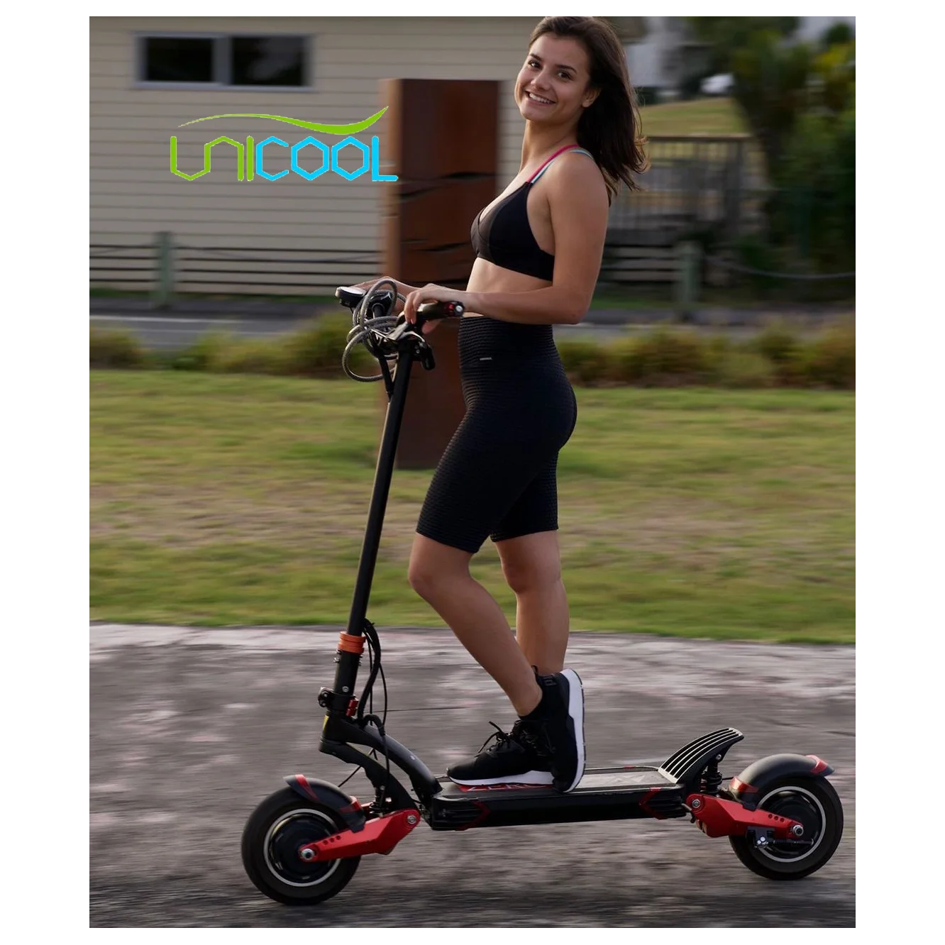 

Unicool scoooter/ electric 0 10x dual motor 60v 2400w adults powerful fast offroad Scotter/ electrico