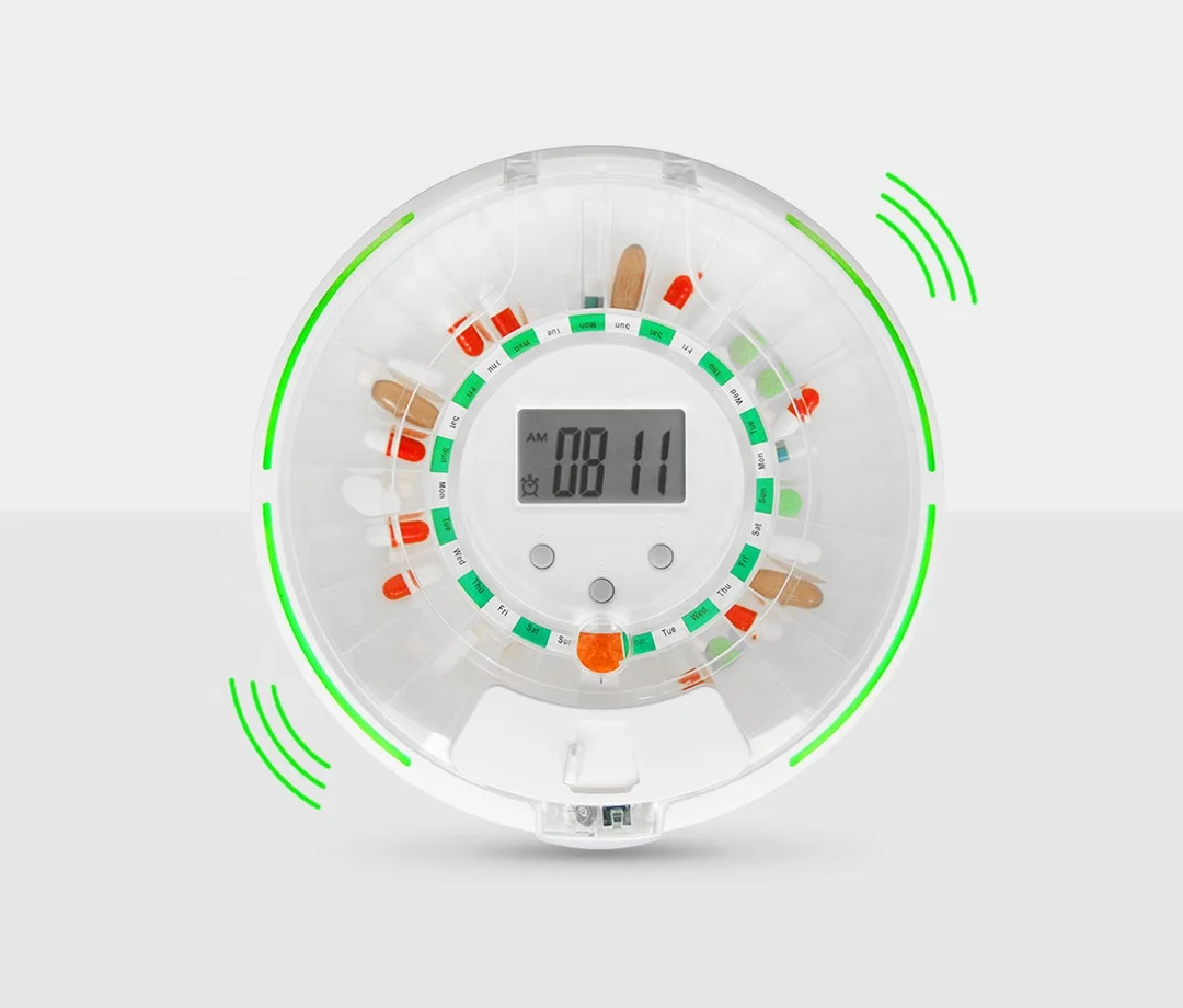 Bluetooth Automatic Pill Dispenser Pill Reminder With Lexbox App For