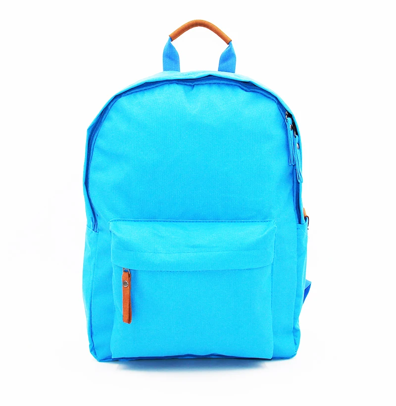 

Cheap Price Stock 600D Oxford Blue color school Students Outdoor Travel Backpack, Blue or customized