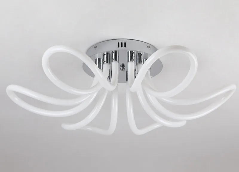 New style graceful led mounted ceiling lights creative artistic indoor ceiling lamps for living room