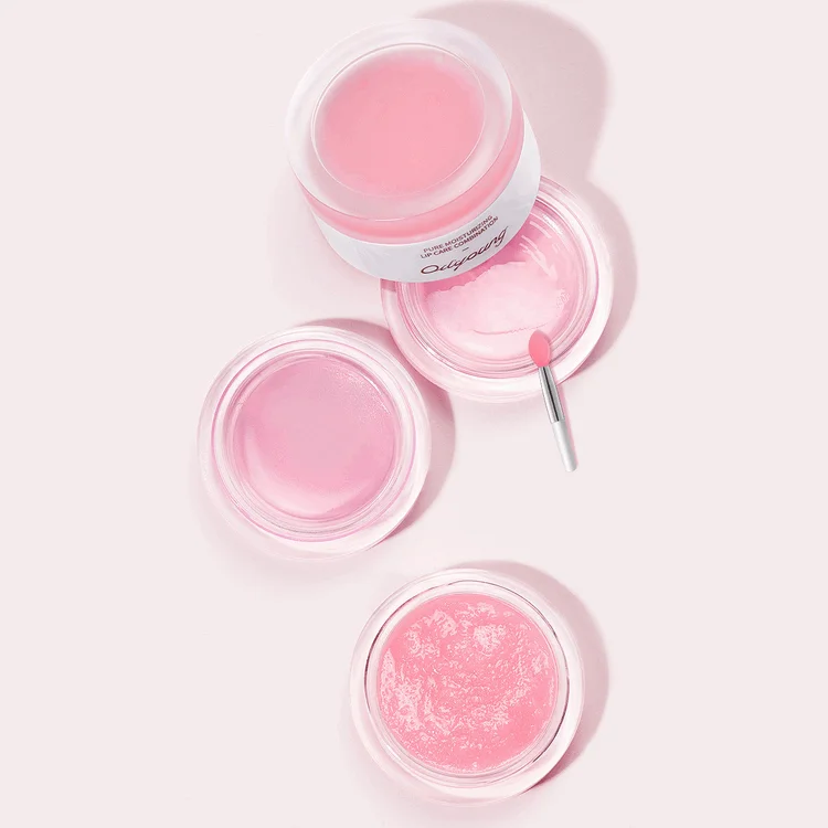 

Rose Honey Pink Lip Sugar Scrub Exfoliating Lips Treatment Moisturizer With Hyaluronic Acid Shea Butter Jojoba Oil Squalane