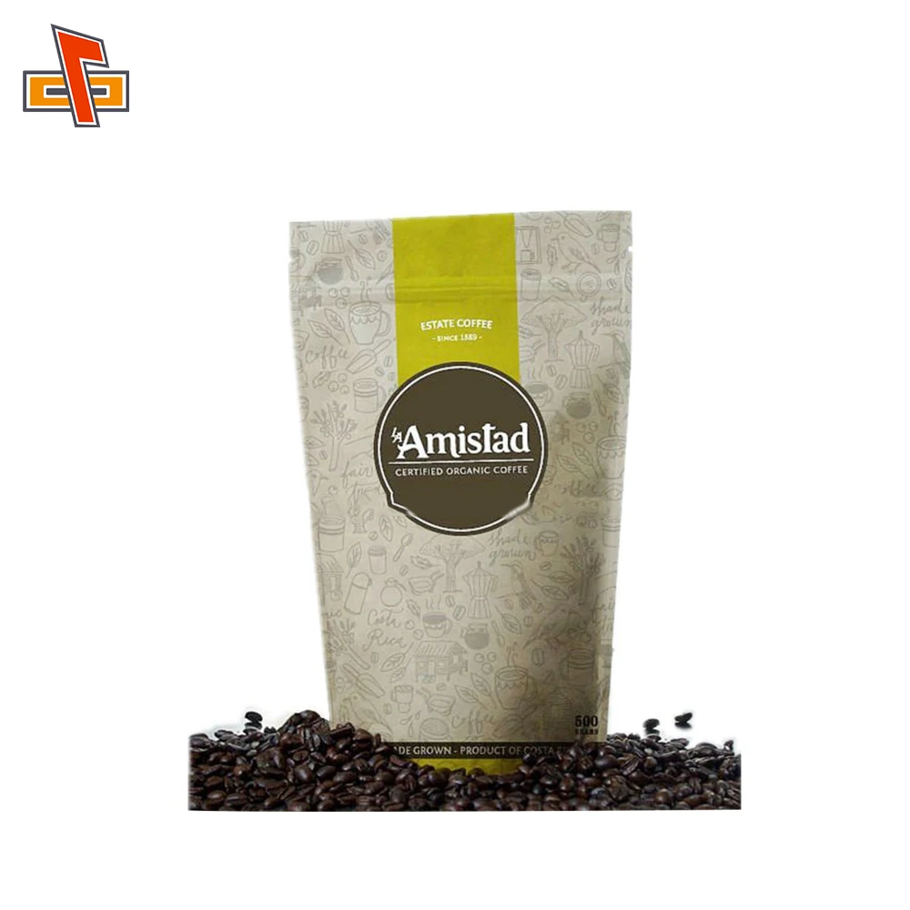 Green Coffee Tea Bags Standup Bag Zip Product On Alibaba