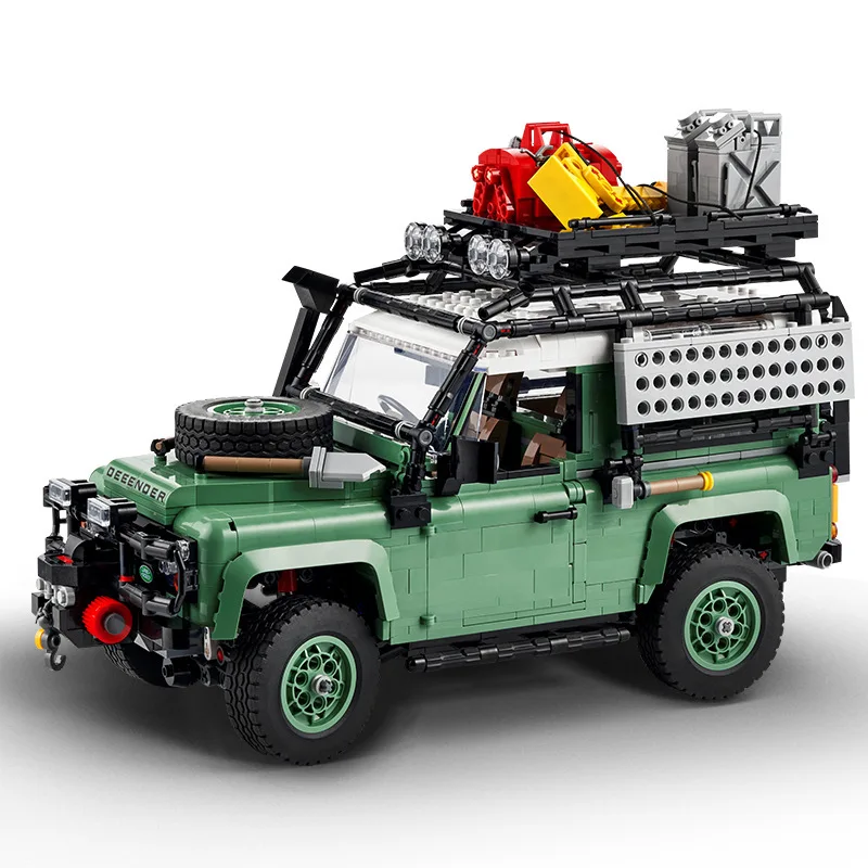 

2023 The new arrival E0090 Land Rover Defender 90 Building Model compatible 10317 Off-road vehicle Toy bricks for kids