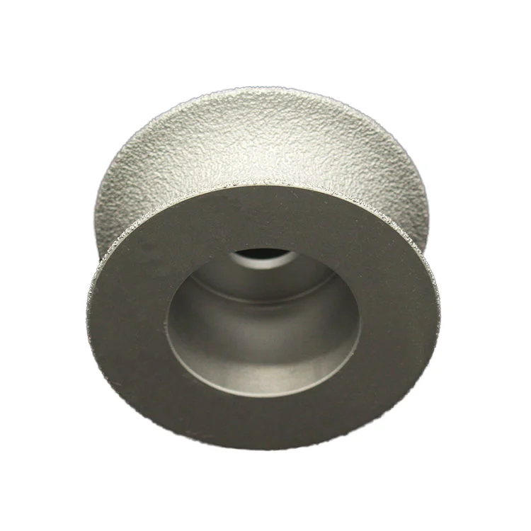 74mm Brazed Half Round V-Shape Diamond Profile Grinding Wheel