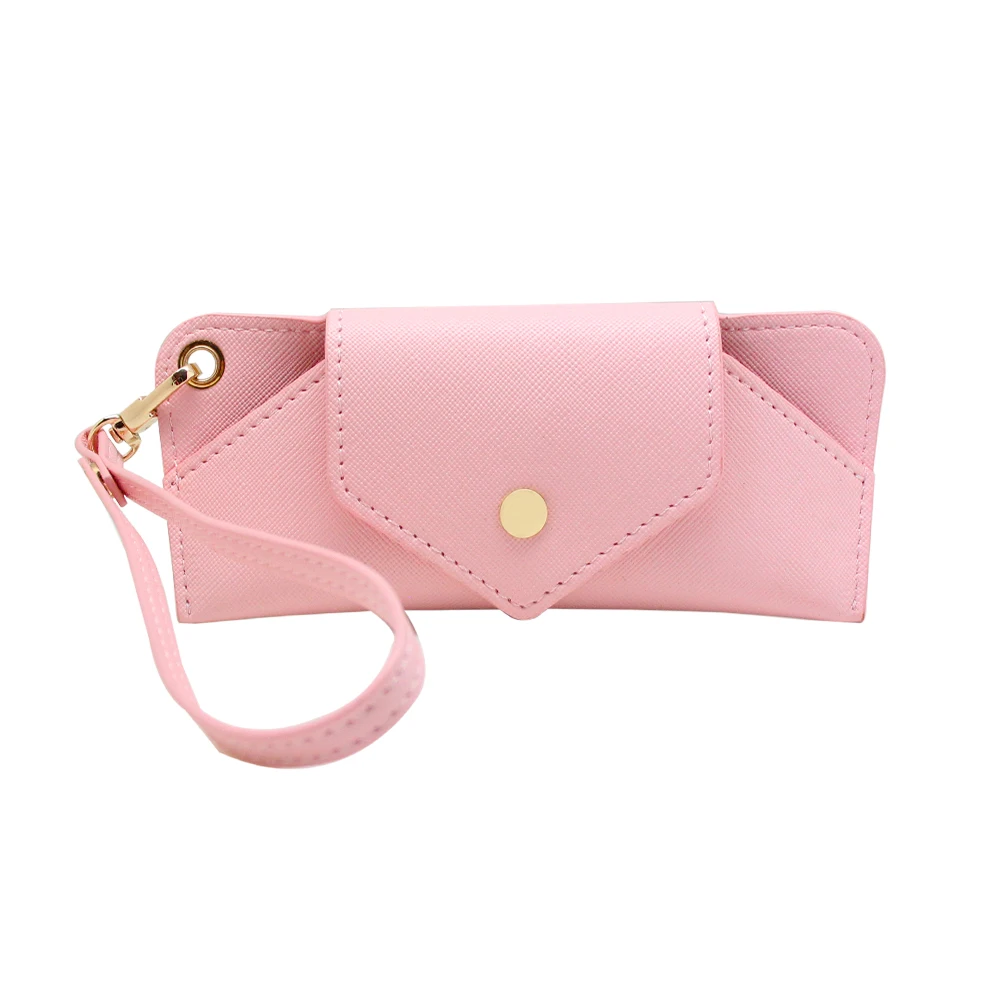 

Boshiho PU Leather Eyeglass Case Portable Sunglasses Pouch for Women Men Girls Protective Holder Carrying Glasses Case