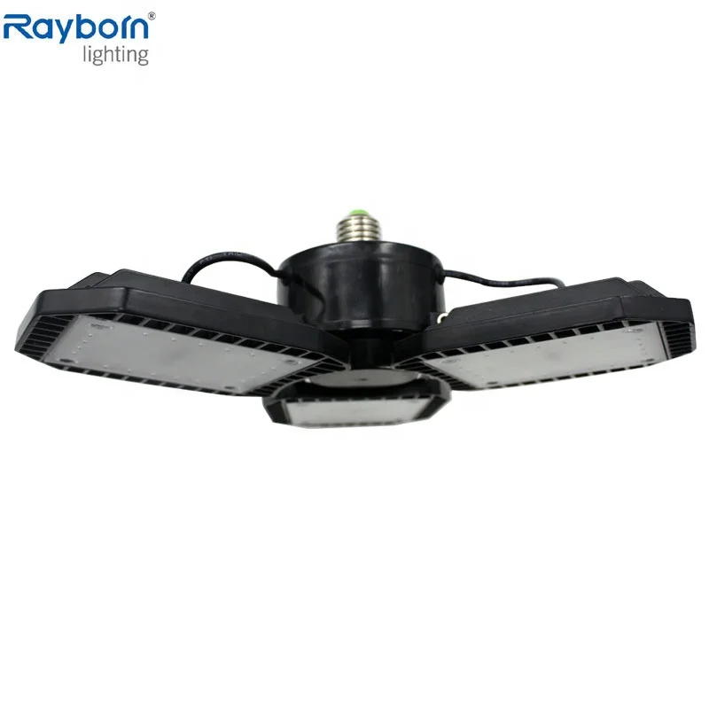 3 Foot 12000LM Deformable Trilight Garage Lights Shop Lights for Garage Underground Tunnel Subway Station