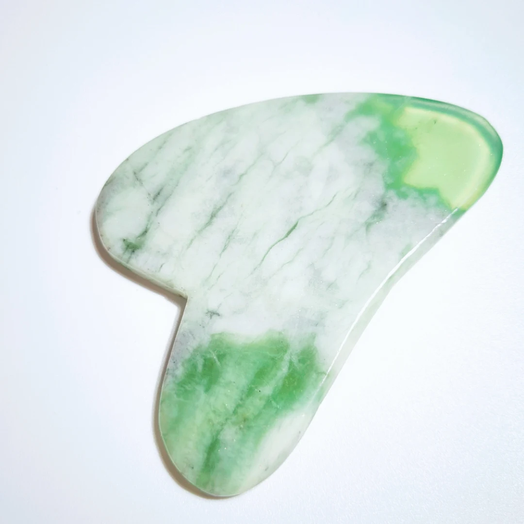 

Huiying Beauty personal xiuyan jade guasha stone board custom face gua sha tool on sale