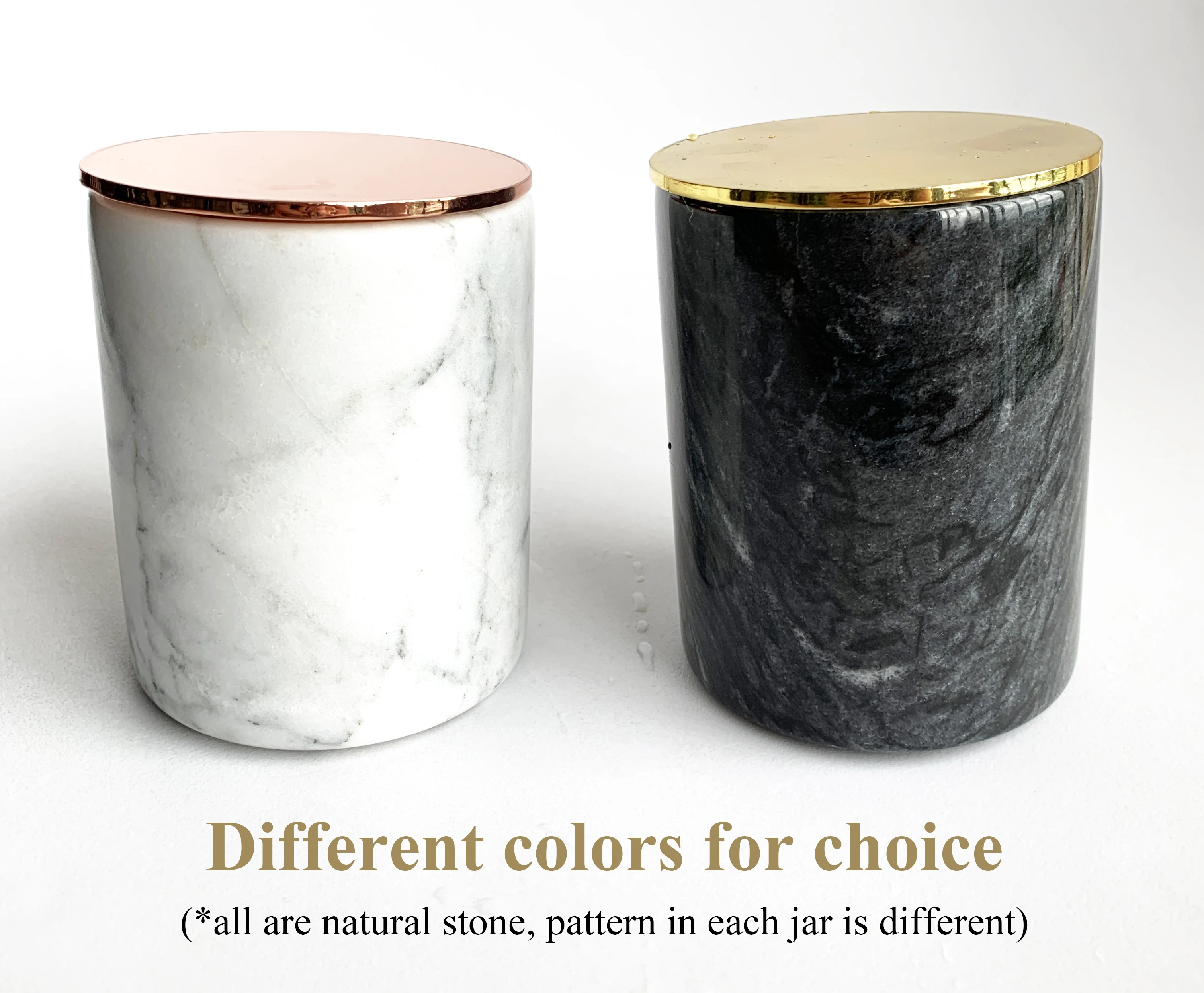 Custom Luxury Home Decor Wedding Handmade Empty Natural Stoneware Black