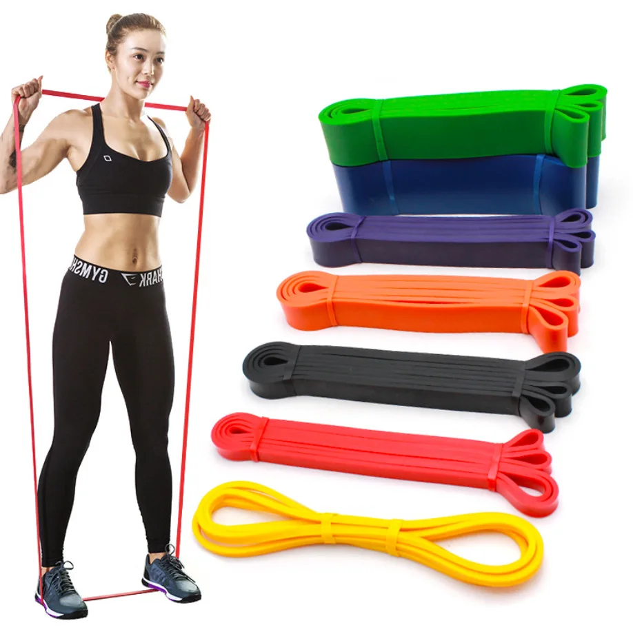 

Wholesale Latex Fitness Resistance Band Assisted Pull Up Bands Yoga Loop Workouts Rope