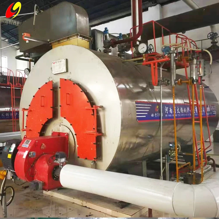 
High Efficiency 700kw Hydrogen Gas Hot Water Boiler for School Heating 