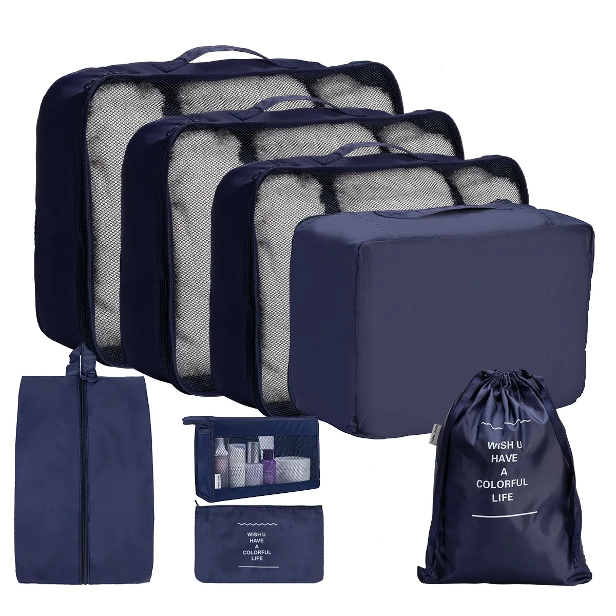 travel storage bag set