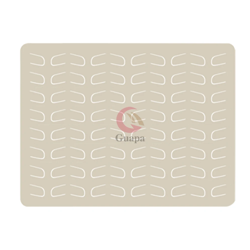 

Professional Realistic Hairstrokes Microblading Practice Skin No Ink Needed Tattoo Latex Variety Eyebrow Designs Skin, As the picture