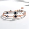 Swarovski Elements Devil's Eye Bracelet Women's Fashion Diamond Bracelet Jewelry