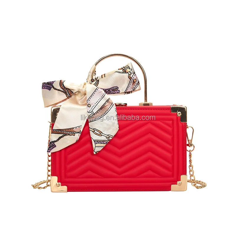 

LIKEBAG summer small square bag female 2021 fashion portable personality small square bag simple single messenger women handbag