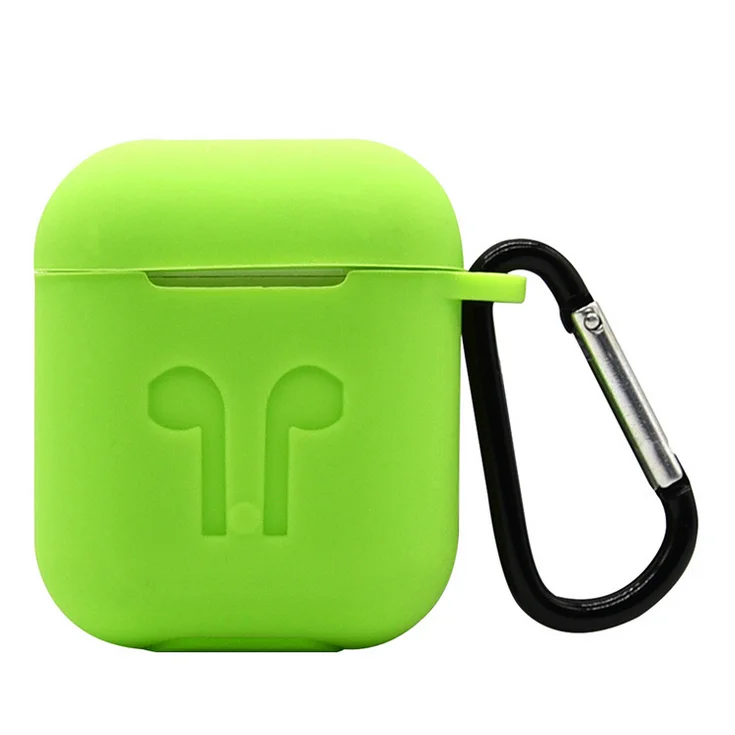 

Protective Premium Silicone Cover Skin for Airpods Case Wireless Earphone Cover Newest Amazon HoT