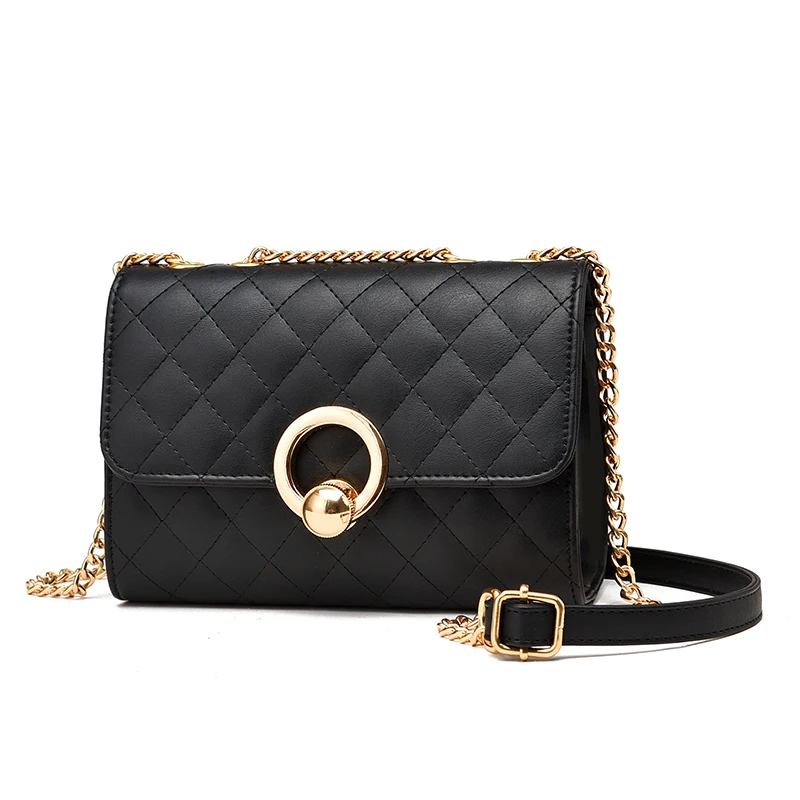 

2022 New ladies chain bag shoulder fashion girls cross body bag wholesale custom brand women shoulder bags quality leather