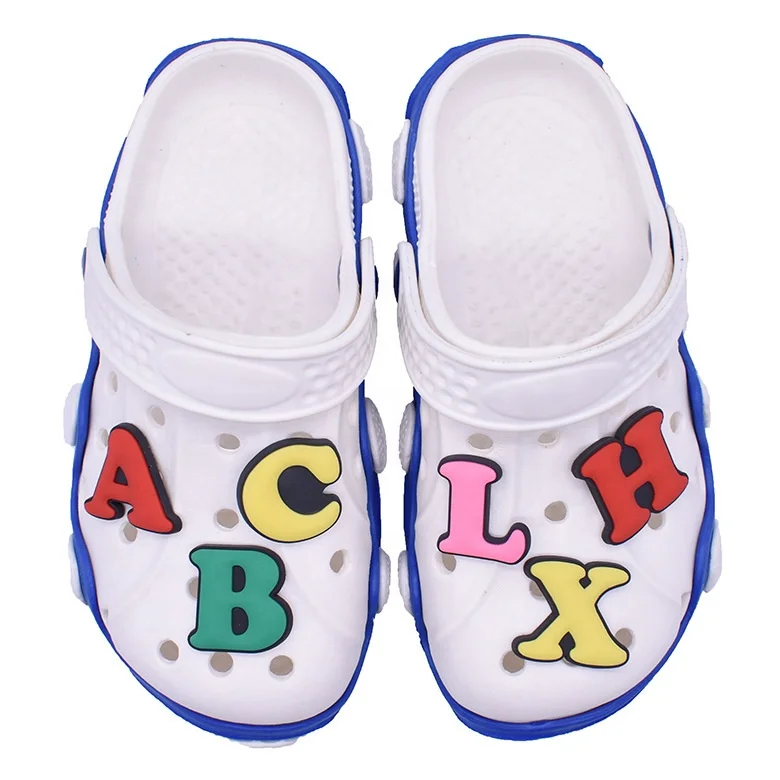 

1000pcs A-Z Colorful letters Wholesale Custom Logo Cheap PVC Shoe Lace Charm Babys Accessories gibz Clog Charms For Kids Gift