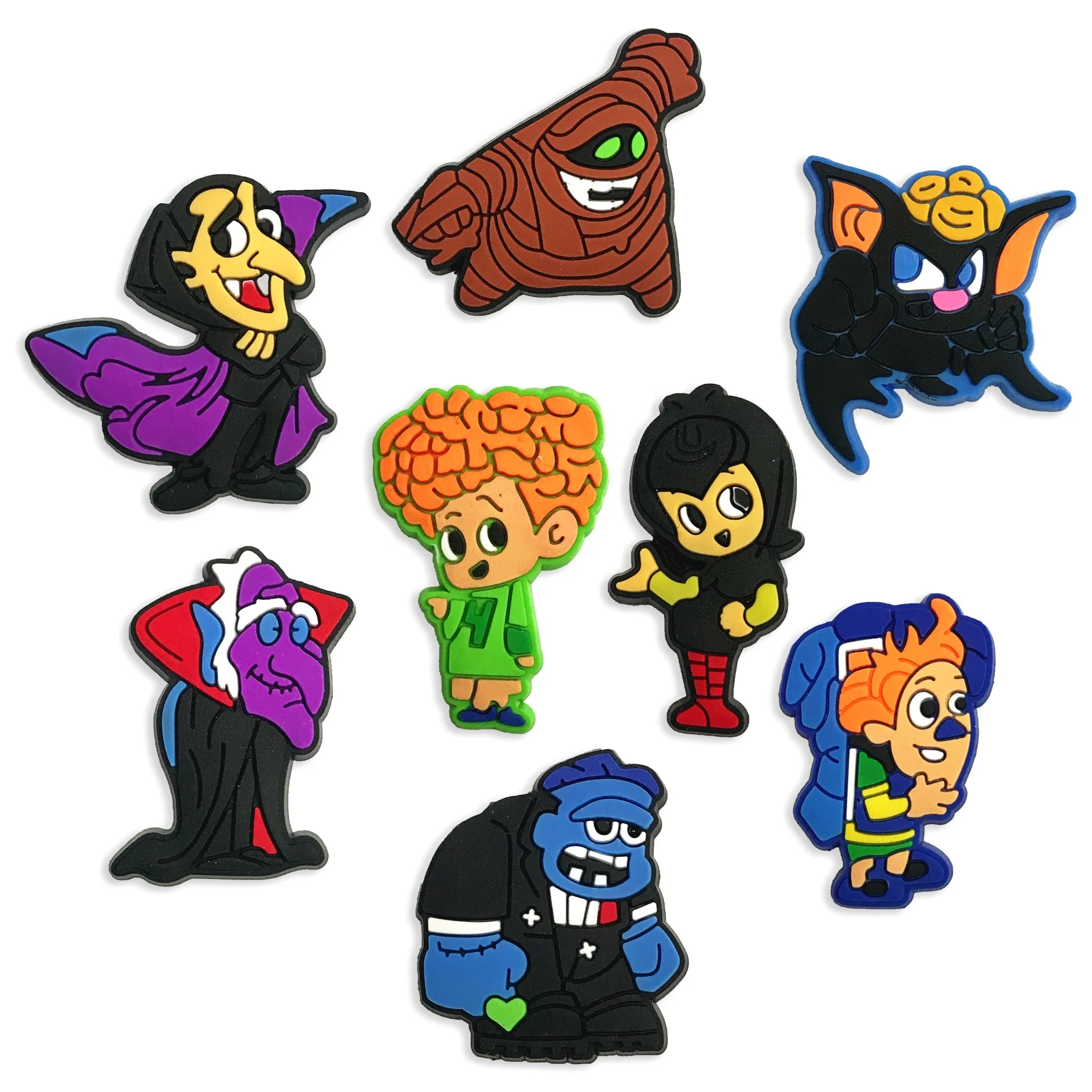 

Hotel Transylvania Dracula Charms Shoe Decoration Clog Croc Charms custom PVC Shoe Charms Gifts for DIY