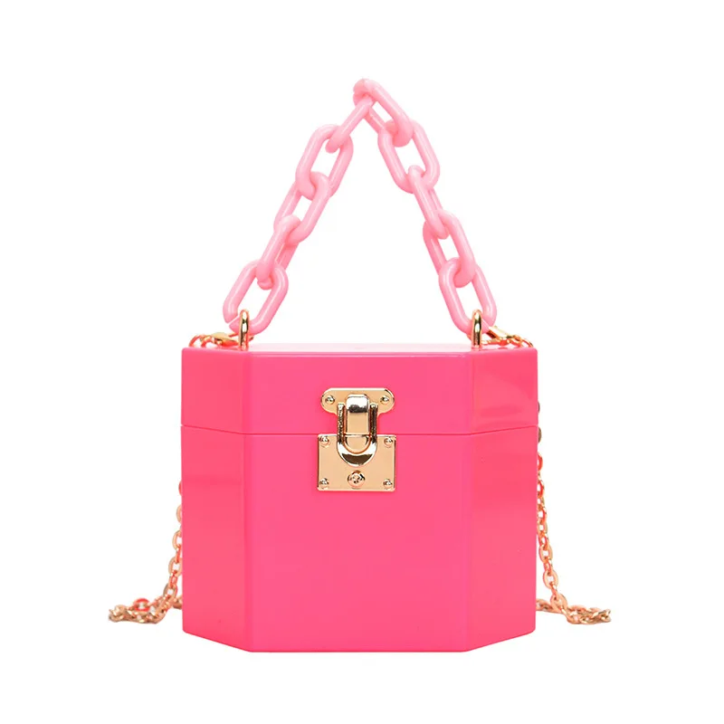 

Wedding Party Clutch Handbag women shoulder bag Transparent Evening Bag Women's Acrylic Bag Round Ball Shape Purse, 8 colors