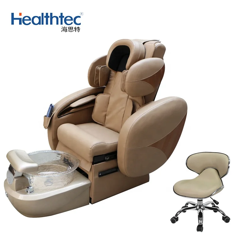 

Healthtec Anti-acetone Leather Full Body Spa Pedicure Massage Chair, Customized