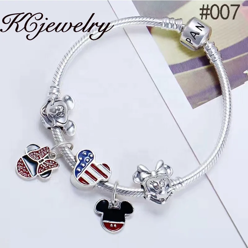 Factory Wholesale 925 Sterling Silver Charms For Pandora High Quality Bracelets Beads Charm For