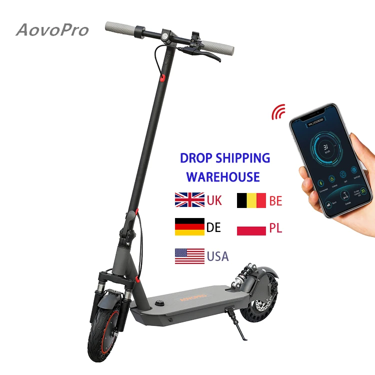 

AovoPro Poland Warehouse EU Drop Shipping 10 inch ESMAX Portable 2 Wheel High Quality 350w Adult E Scooter Escooter