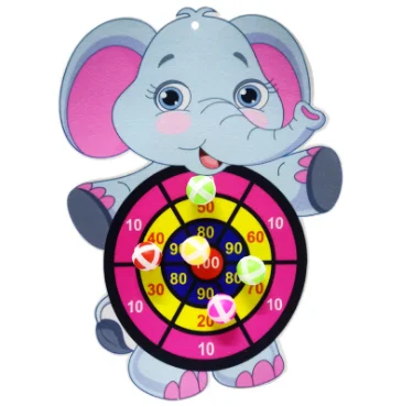 

Sport Toys Safety Promotional Kid'S Gift Mini Games Cartoon Animal Design Dart Board Game For Kids, Picture