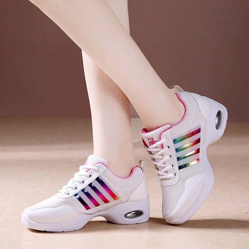 

Wholesale Knitting Women Sport Shoes Summer Breathable Running Shoes
