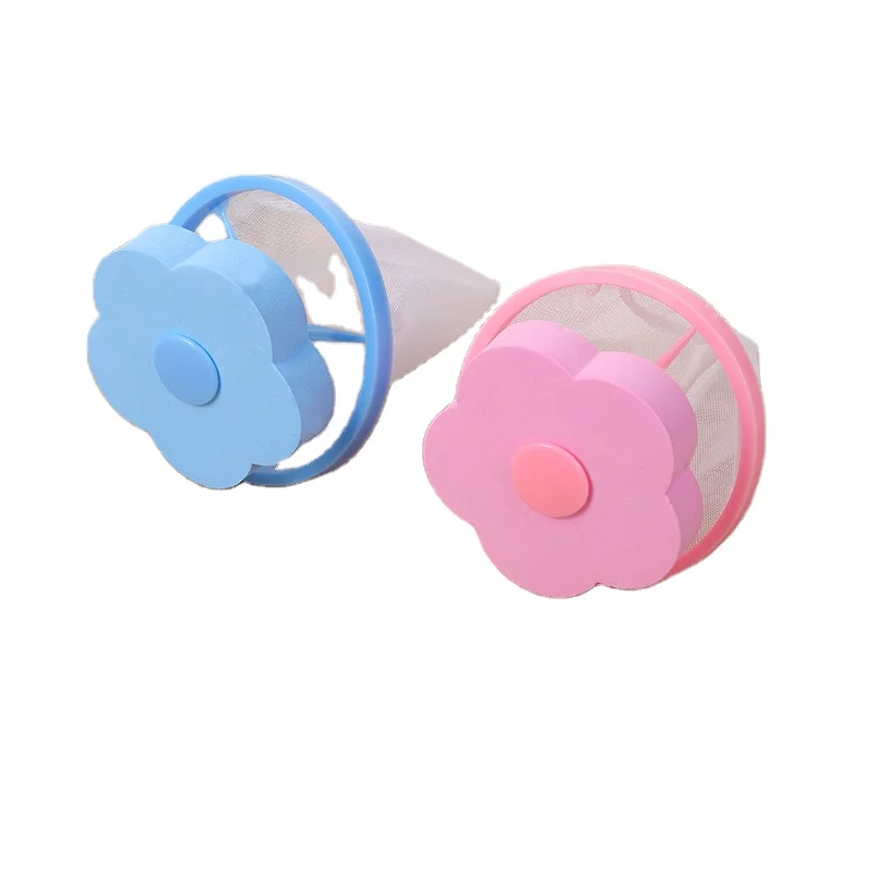 

Washing Machine Laundry Filter Bag Llint Filter Bag Suitable For Washing Machine, Pink,blue