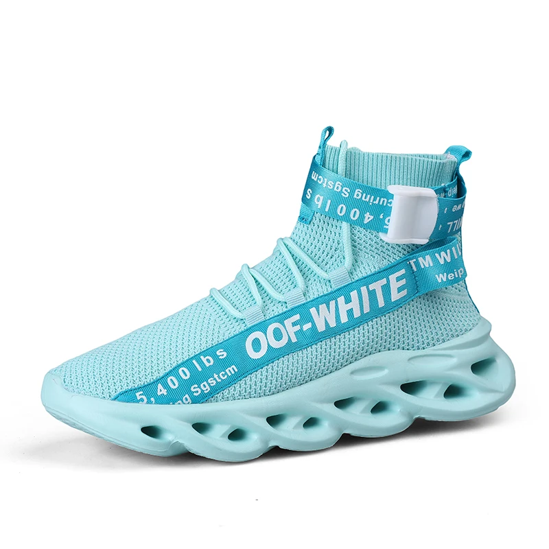 

2021 latest high-top breathable mesh sports shoes wholesale