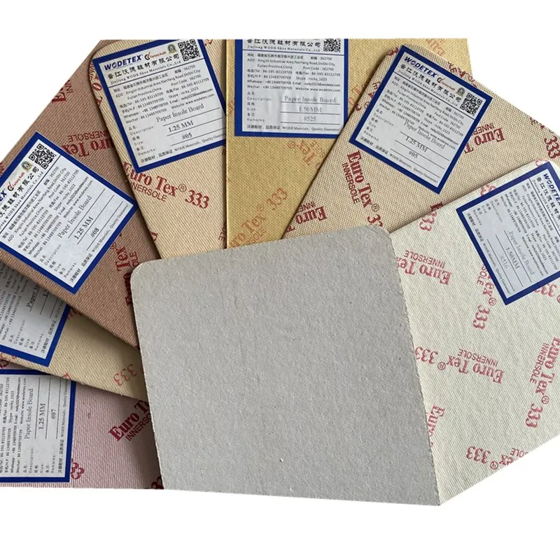 

Experienced Shoe Supplier Good Adhesive Property Hygienic Fiber Paper Insole Board