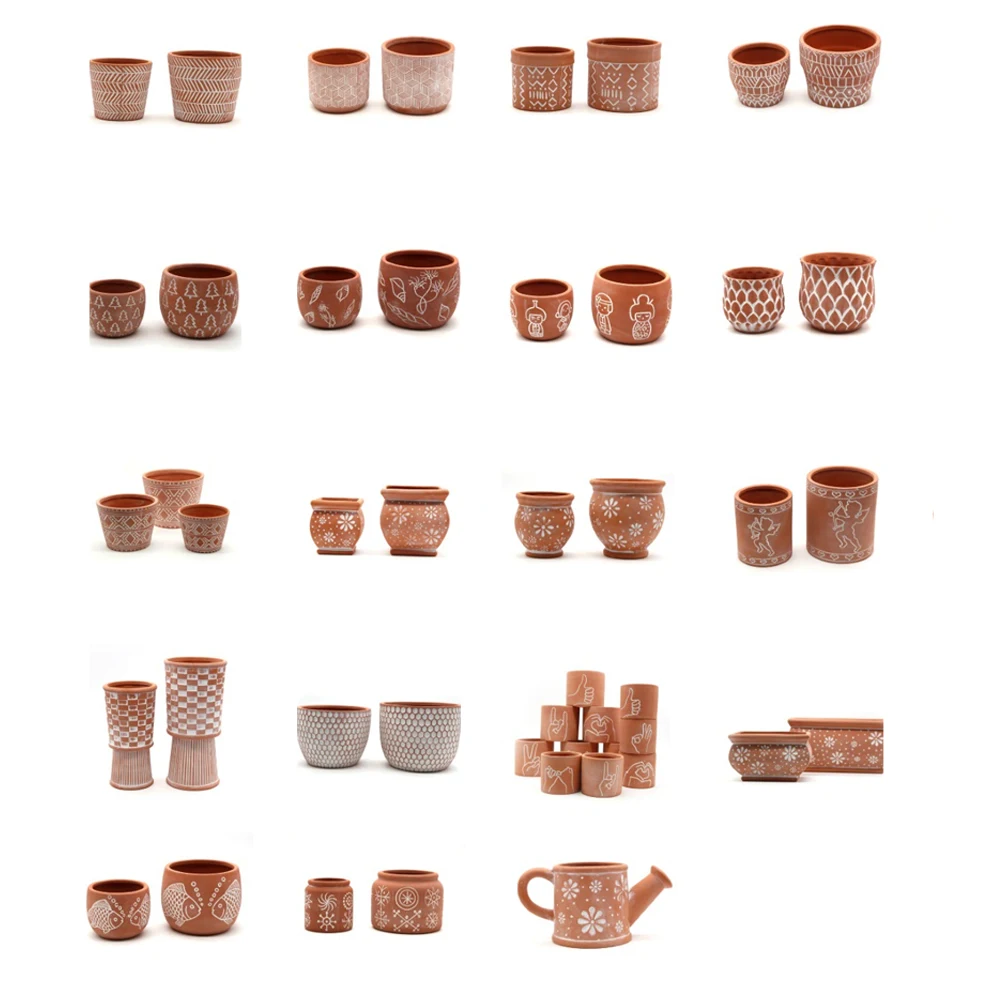 clay pot flower