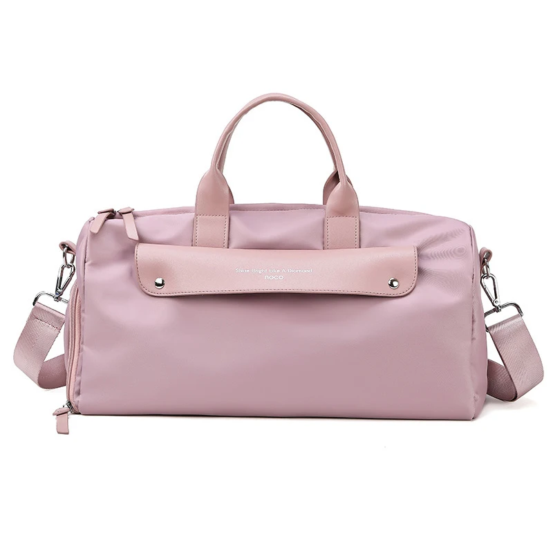 

Fashion Lady Small Sports Duffel Fitness Bag Gym Tote Bag Duffle with Shoe Compartment