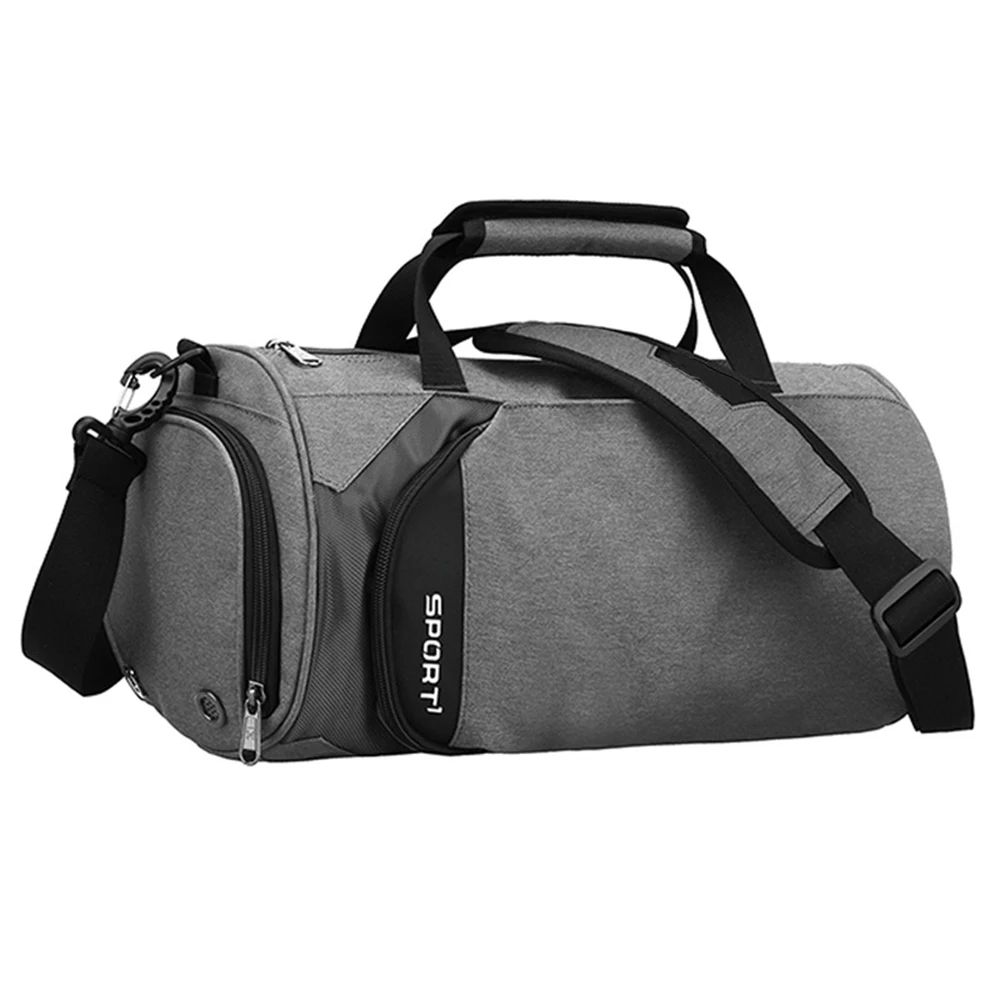 

Newbility big size Dry and wet separation large-capacity cylinder gym bag sports outdoor one-shoulder yoga travel bag, 4colours