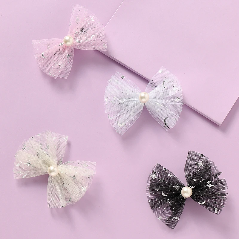 

Cute Cartoon Hair Clips Children Korean Bow Hairpins Girls Sweet Lace Bow Hairpin